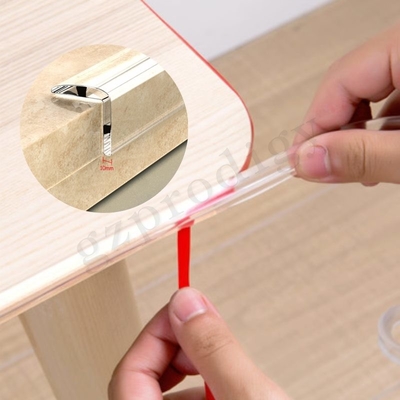 Cuttable Stevig Transparant Gebruik voor de Beschermer van de de Beschermingsrand van de Babyveiligheid