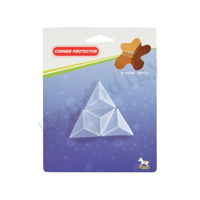 Afneembare Plastic de Randwacht 33x33x20mm van pvc voor Lijsthoek