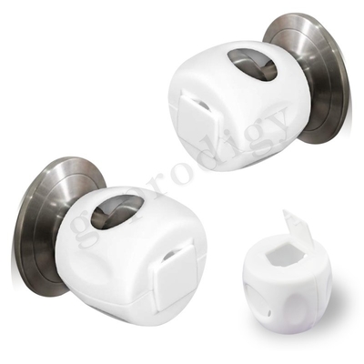 Slot van de de Babyveiligheid van Prodigy Plastic 62x66mm Witte Kleur voor Deurhandvat