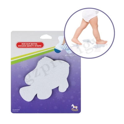 Duidelijke cartoonvormige andere babyproducten antislip badkamervloersticker