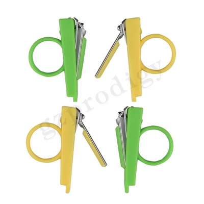 Professionele Baby Nagelknipper Groene Kleur Staal Mode Nagel Deel Snijder Gezondheidszorg Kit