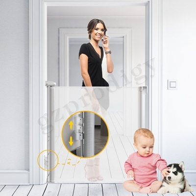 De extra Brede 140 Treden van Mesh Barrier Expandable Gate For van de Duim Intrekbare Poort