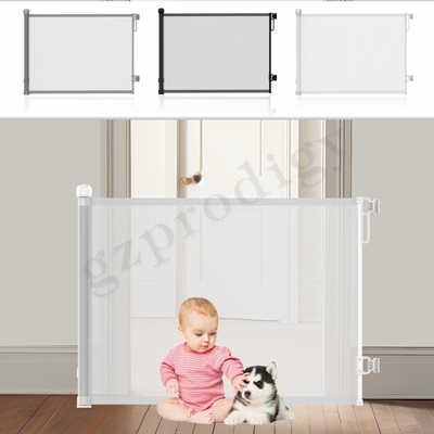 71 Inch Dog Mesh terugtrekbaar babypoort voor trap deur