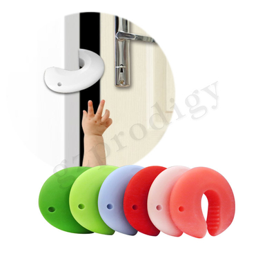 Siliconen kindveilige cartoon deurstopper voor bescherming tegen beknelling van babyvingers