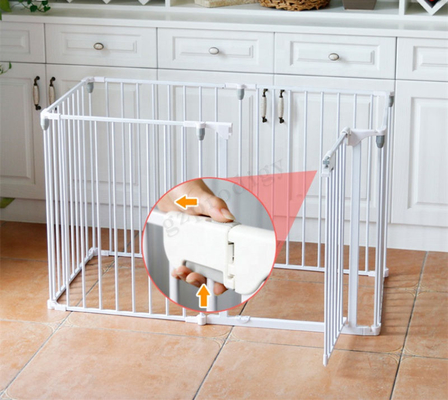 Box van de Multiscene de Witte Vouwbare Baby Verlengbaar met Automatisch Slot