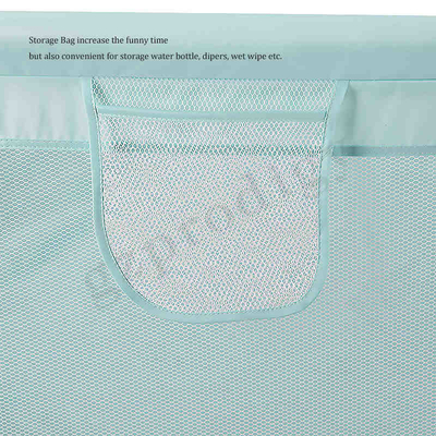 1.2*1.2m Vierkante past Groen Draagbare Babybox voor Jongens en Meisjes aan