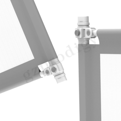 Vouwbare Bestand Draagbare Lengte 2.2m van Mesh Bed Safety Barrier Abrasion