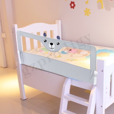 Prodigy Veelkleurige babybedrailbeschermer voor kinderen Mesh Babyhekje Anti-botsing Verwijderbare peuterbedrailbeschermer