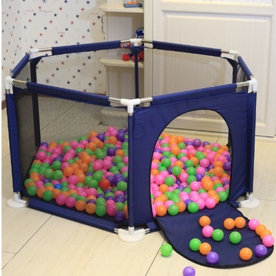 Van Prodigy Hexagonale Draagbare Veelkleurige Oxford de Stoffen Draagbare Baby Playard van de Babyplayard