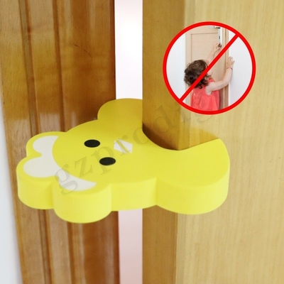 De zachte Stevige Wacht Niet-toxisch Door Stopper Childproof van het Vingersnuifje