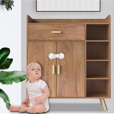 Één van de de Babyveiligheid van de Handverrichting van het Slot Plastic Cabient de Ladeslot