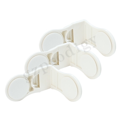 Zelfklevende van het Slot Plastic L van de Babyveiligheid van het de Vormkabinet ABS van de Ladeklinken