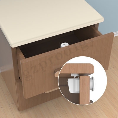 Pas het Verborgen Zelfklevende Magnetische Slot van de Babyveiligheid voor Multifunctionele Kabinetten aan