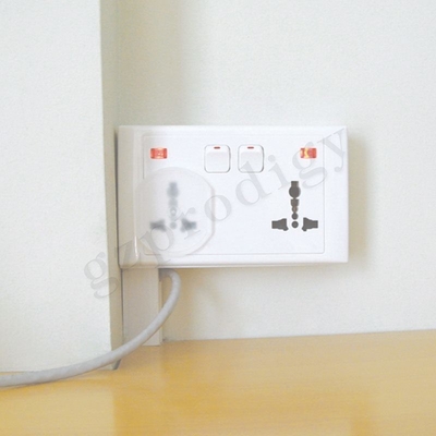 Van de de Botsings Kindveilige Afzet van Prodigy Transparante Pin Socket Protector Cover Anti de Stopdekking