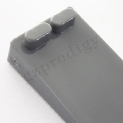 OEM Antislip Plastic de Deurwig 88x40x19mm van pvc Donker Grey Color