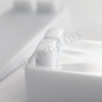 Stevige Niet-toxische pvc-Deurkurk, het Antislip Plastic Einde van de Wigdeur