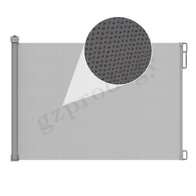 Prodigy Indoor Retractable Baby Safety Gates 33&quot; hoog 71&quot; breed ABS PVC materiaal