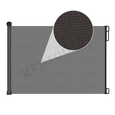 Prodigy Indoor Retractable Baby Safety Gates 33&quot; hoog 71&quot; breed ABS PVC materiaal