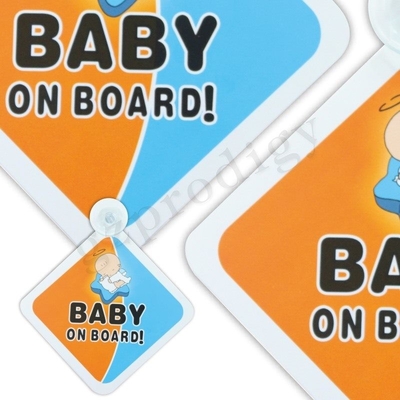 Baby van de BEREIK de Duurzame Auto aan boord van Sticker Multifunctionele Niet-toxisch