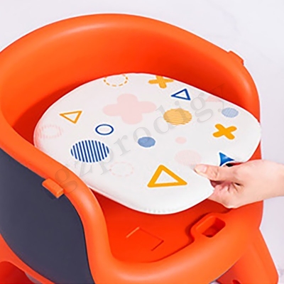 Grappige Leuke Multifunctionele Baby die Stoel Hulpseat met Verwijderbaar Dienblad vouwt