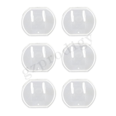 Power Gear Plastic Outlet Covers Schokpreventie Kindveilige Plug Protector Eenvoudig te installeren Outlet Plug Covers