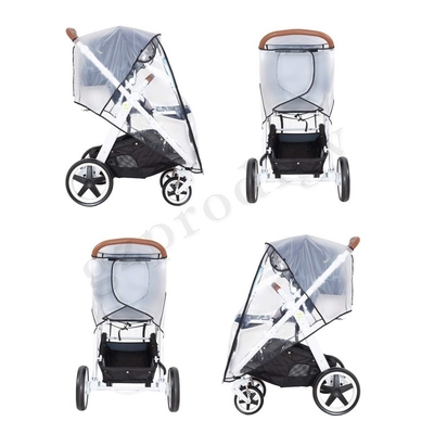PVC Kinderwagen Regenhoes Universele Kinderwagen Accessoire Baby Reizen Weer Shield Winddicht Beschermen Tegen Stof