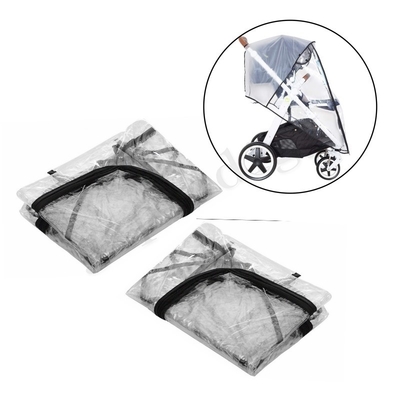 PVC Kinderwagen Regenhoes Universele Kinderwagen Accessoire Baby Reizen Weer Shield Winddicht Beschermen Tegen Stof