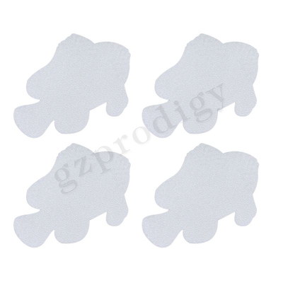 Duidelijke cartoonvormige andere babyproducten antislip badkamervloersticker