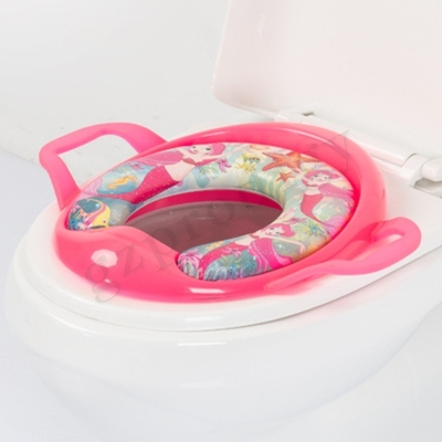 Comfortabele baby-zindelijkheidstraining Seat PU-wc-hoes met handvat