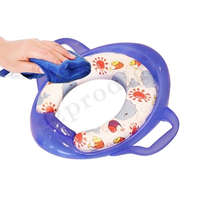Comfortabele baby-zindelijkheidstraining Seat PU-wc-hoes met handvat