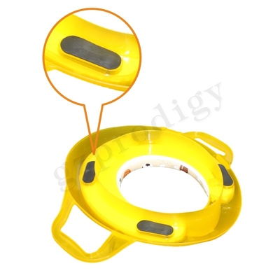 Comfortabele baby-zindelijkheidstraining Seat PU-wc-hoes met handvat