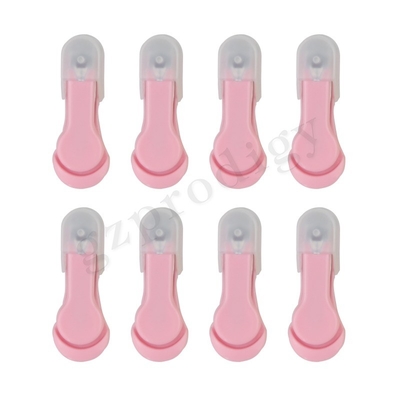 Roze Kleur Koolstofstaal Nagelknipper Hot Trending Plastic Leuke Kinderen Gezondheidszorg Voor Baby
