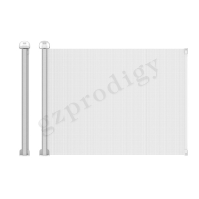 Huisdiervriendelijke Double Lock System Rolling Mesh Gates voor babyveiligheid