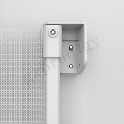 Huisdiervriendelijke Double Lock System Rolling Mesh Gates voor babyveiligheid