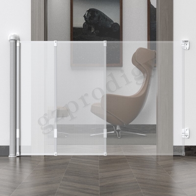 Dubbel beveiligd intrekbaar babyhekje 55&quot;-118&quot; superbreed EN1930