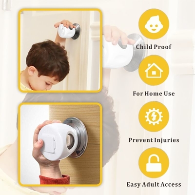 Slot van de de Babyveiligheid van Prodigy Plastic 62x66mm Witte Kleur voor Deurhandvat