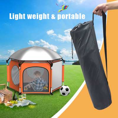 Opstelling in de Tweede Pop Omhooggaande Tent van het Tuinspel met Vergroot Mesh Hole Lightweight
