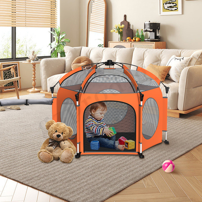 De kinderen duiken de Opstellingsseconden op van Tentvouwen weg de Dubbele de Babyvouwen van Systeemsloten omhoog Tent spelen
