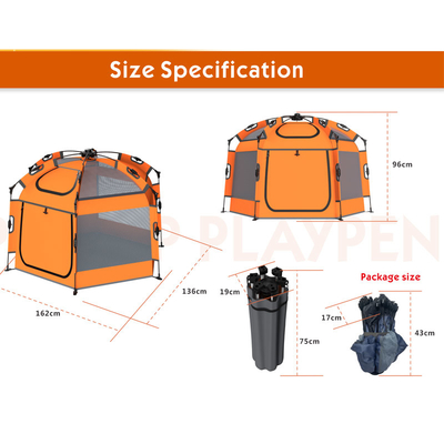 Indoor Outdoor Fold Away Pop Up Play Tent Multi Scene EU standaard