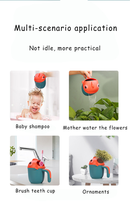 Prodigy Child Safety Multi Functional Baby Wash Toy Bad Shampoo Spoel Washaar Cup