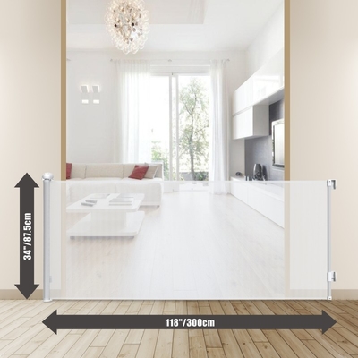 Kinderen Kinderen Veiligheid Plastic terugtrekbaar Baby Gate Indoor Safety Gate hekken