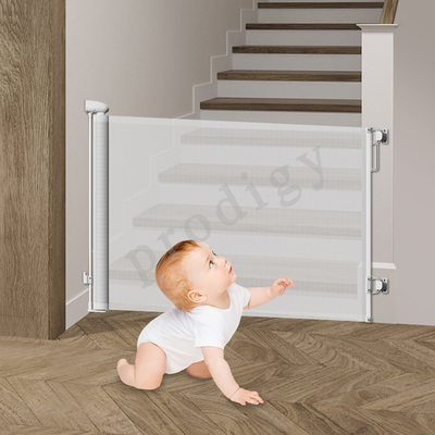 EN71 Intrekbare babypoort tot 500 cm Superbreed Mesh Hondentrappen Barrière Baby Veilige hekpoort