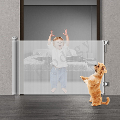 Makkelijke stap Geen vallen Kinderen Trap Zaal Poort Flexibel Baby Kinderen Intrekpoort Mesh